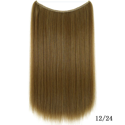 Seamless Straight Synthetic Hair Patch