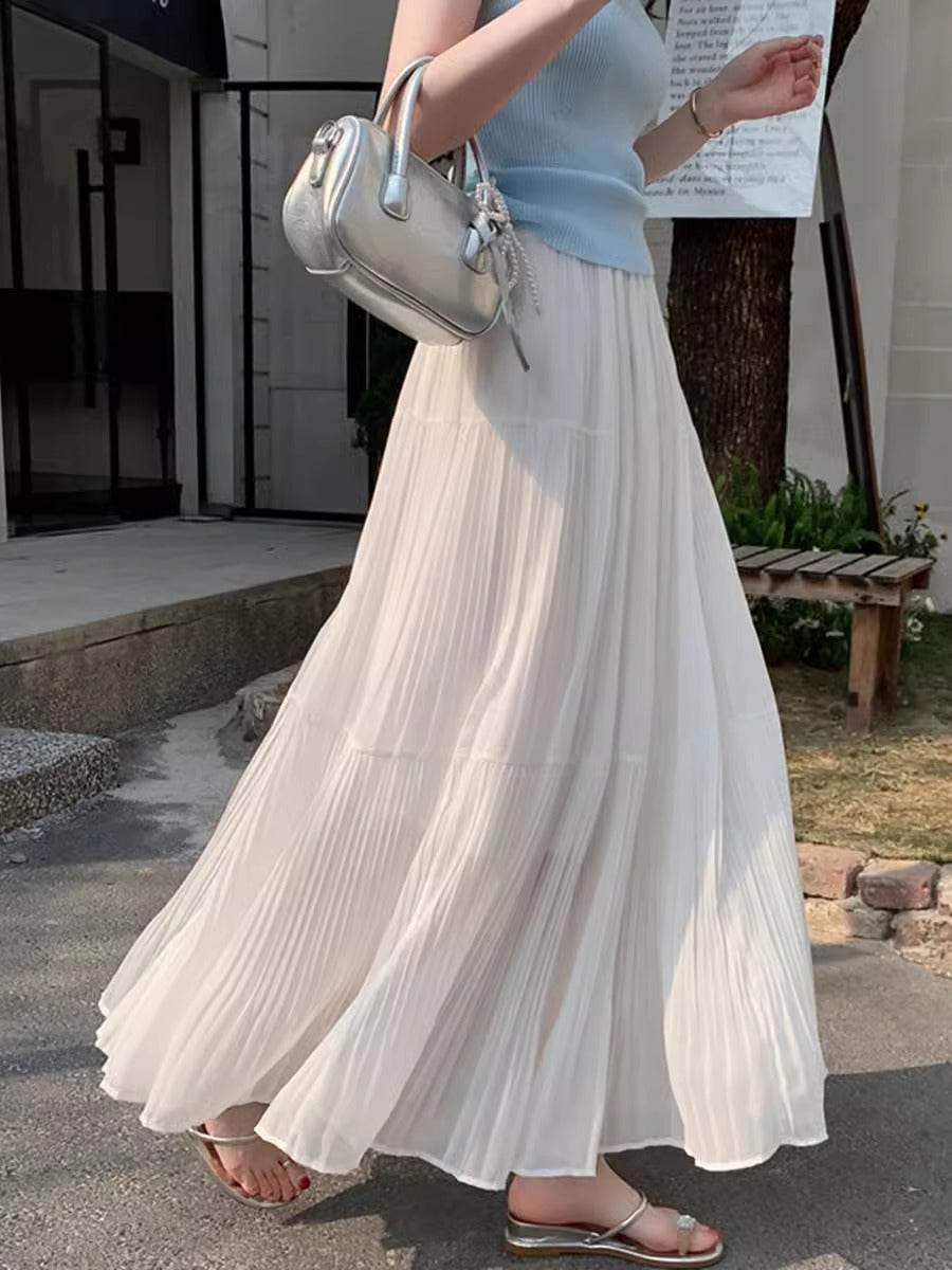 Long pleated skirt - Price Value Store