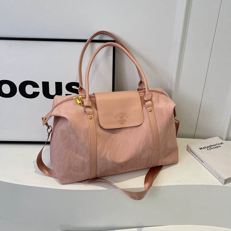Large Capacity Hand-Carrying Short Travel Travel Bag Female Business Trip Lightweight Luggage Bag Waterproof Portable Luggage Bag Travel - Price Value Store