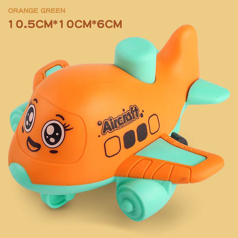 Press-and-Go Cartoon Airplane Inertia Toy Car - Price Value Store