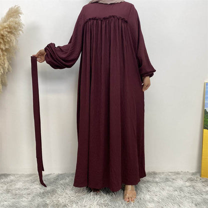 Muslim Abaya Dress with Side Pockets - Price Value Store