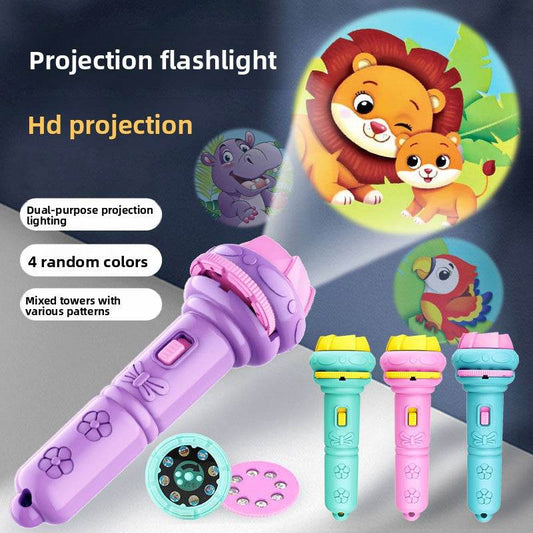 Cartoon Projection Flashlight with 32 Images - Price Value Store