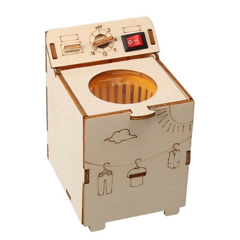 Old-fashioned Washing Machine DIY Model - Price Value Store