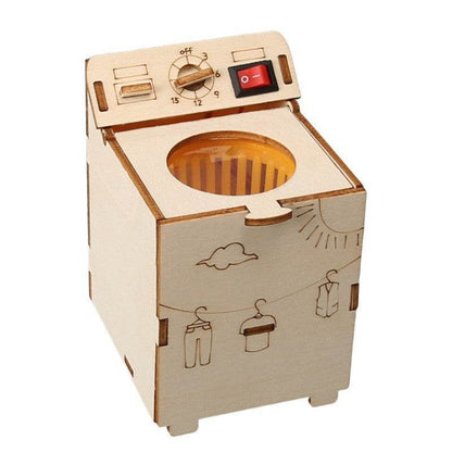 Old-fashioned Washing Machine DIY Model - Price Value Store
