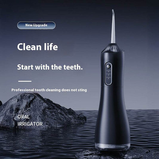 New Portable Electric Water Flosser Home Oral Teeth Cleaner for Students Spray type Tooth cleaning Device - Price Value Store