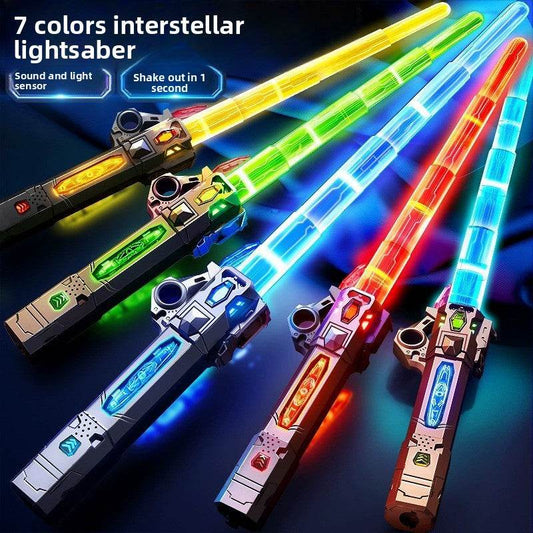 The two-in-one laser sword with seven-color retractable function - Price Value Store