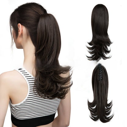 Synthetic Hair Clip-on Ponytail
