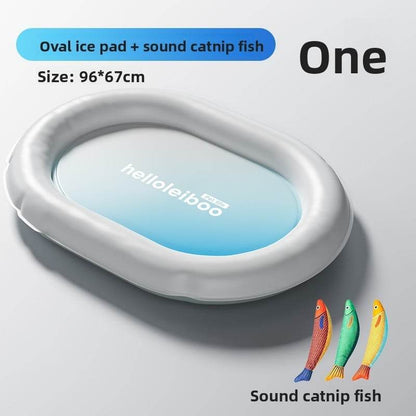 Pet ice mat, dog ice bed mat, summer sleeping mat, cat summer sleeping cooling mat, durable dog bed mat - Price Value Store