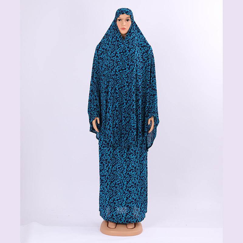 Fashion Printed Hooded dress - Price Value Store