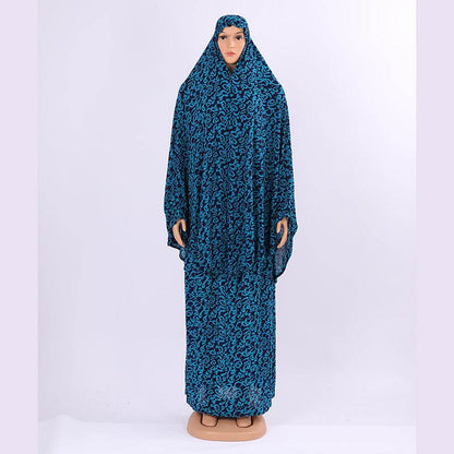 Fashion Printed Hooded dress - Price Value Store