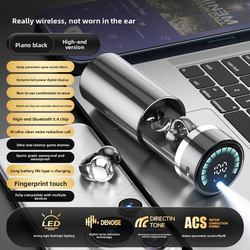 Bluetooth Noise Reduction Flashlight Headset - Price Value Store