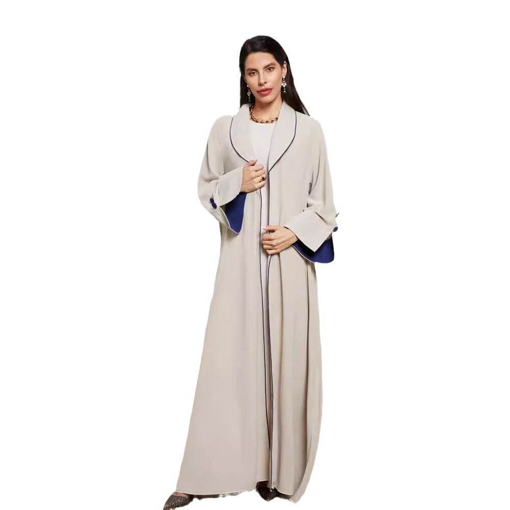 Cardigan with contrasting buttons dress - Price Value Store