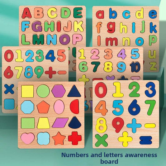 Wooden Educational Puzzle Board for Kids - Price Value Store