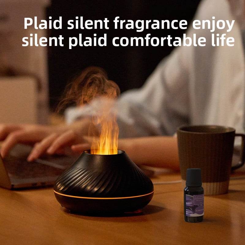 Flame Aromatherapy Machine, Office Desktop Humidifier, Car mounted Automatic Spray Fragrance Machine, Home Essential Oil Diffuser - Price Value Store