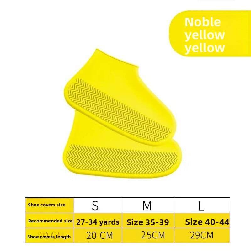 Silicone shoe covers, outdoor waterproof and rainproof shoe covers - Price Value Store