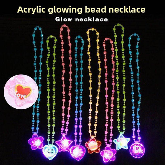 Princess Luminous Necklace with Flashing LED Light - Price Value Store