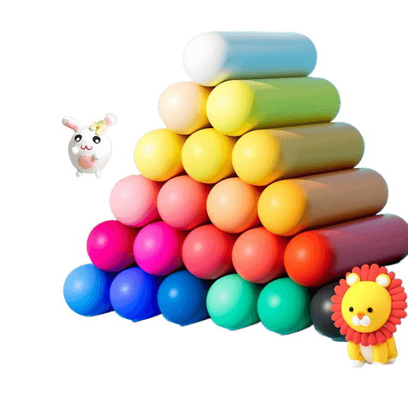 12 Colors Wheat Flour Clay for Kids - Price Value Store