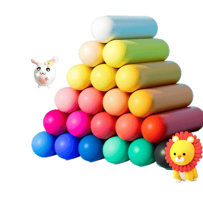 12 Colors Wheat Flour Clay for Kids - Price Value Store