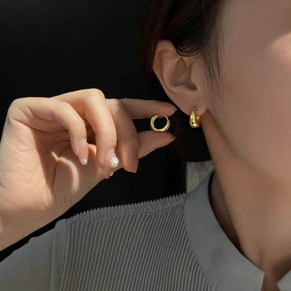 Circular water-drop style earring clasp - Price Value Store