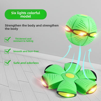 Magic UFO Light-Up Bouncing Deformation Ball