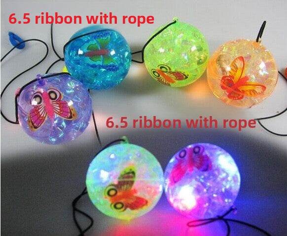 Crystal elastic ball transparent glittering toy - Price Value Store