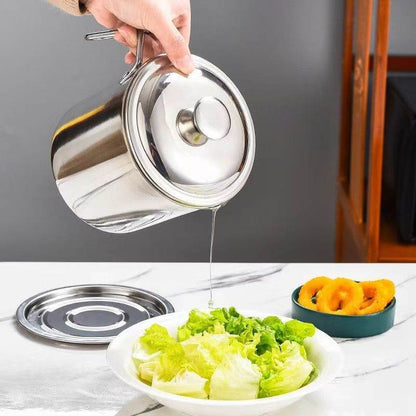 Stainless steel oil filter pot - Price Value Store