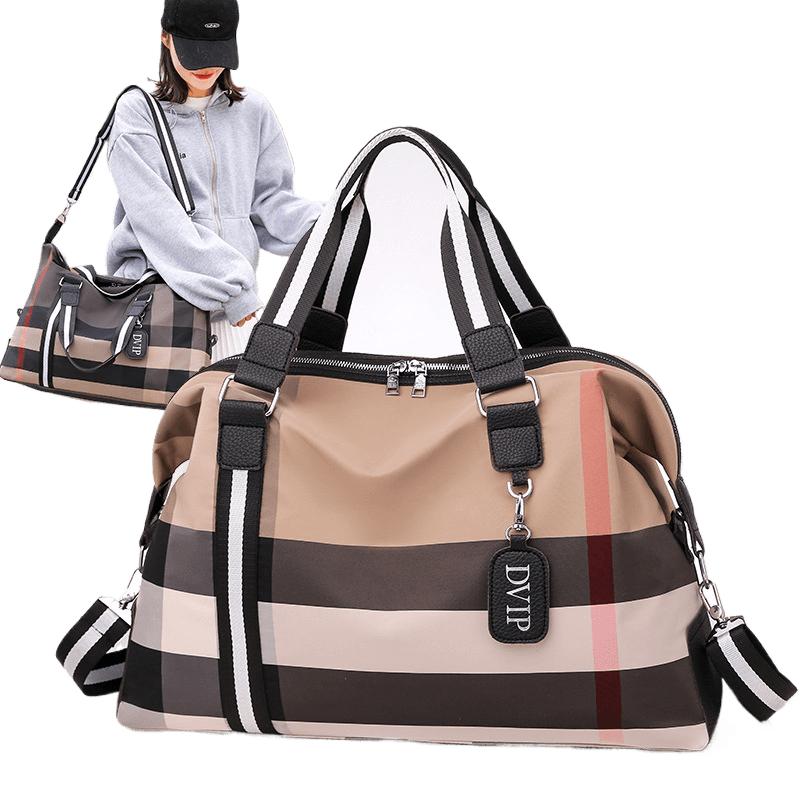 Large Capacity Travel Bag Dry and Wet Portable Lightweight Storage Bag Short-distance Travel Luggage Bag Fashion Travel Bag - Price Value Store