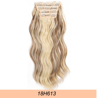 A four-piece wig set