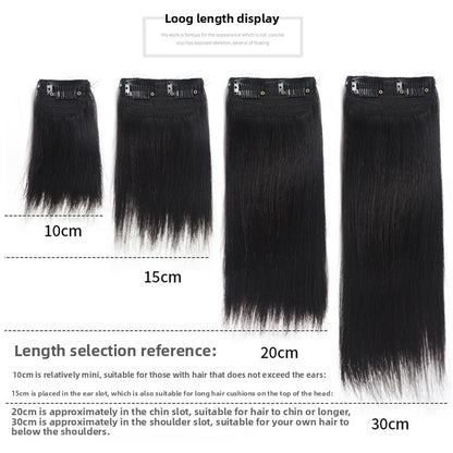 Wig Pad Hair Piece, Artificial Hair Extension
