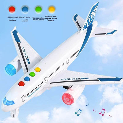 Children's Simulation Aircraft Toy with Light and Music - Price Value Store