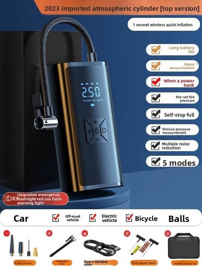 Portable electric air pump for vehicles - Price Value Store