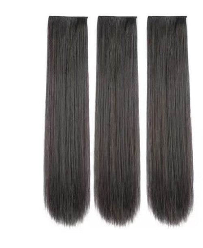 3-Piece Seamless Invisible Long Curly Hair Extensions for Women - Price Value Store