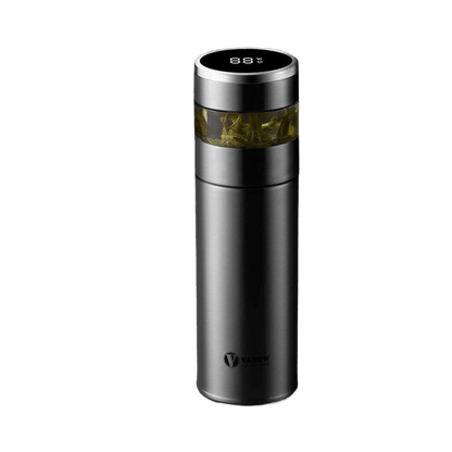 Smart Temperature Display Vacuum Insulated Cup with Tea Strainer - Price Value Store