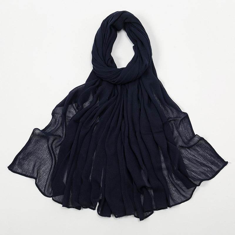 Solid-color simple headscarf - Price Value Store
