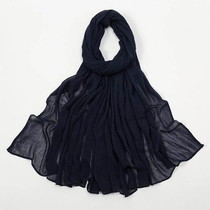 Solid-color simple headscarf - Price Value Store