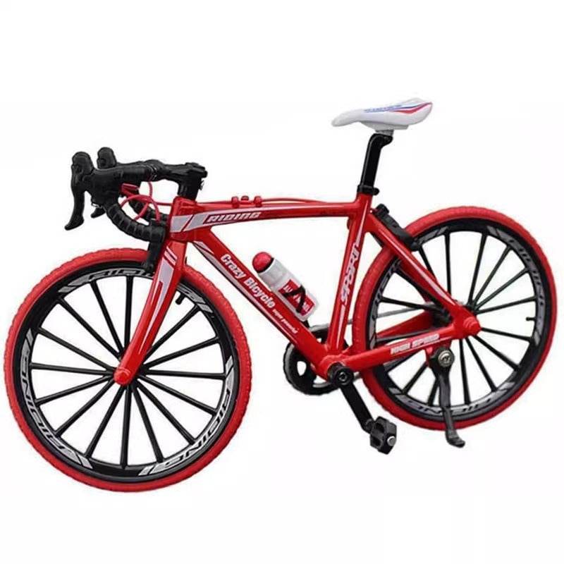 Mini Alloy Curved Handlebar Bicycle Model - Price Value Store