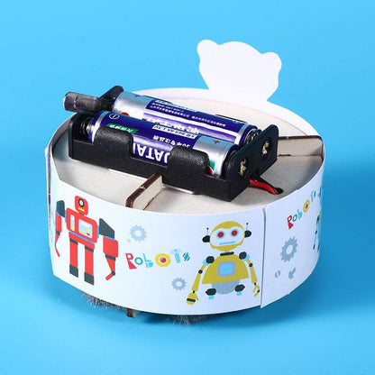 A small handmade robot vacuum cleaner made by technology - Price Value Store