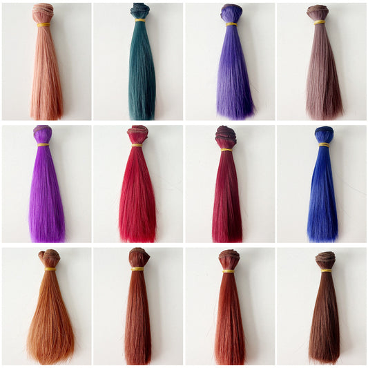 Cotton doll wig