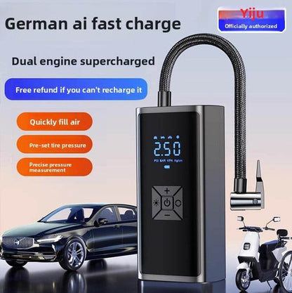 Portable electric air pump for vehicles - Price Value Store