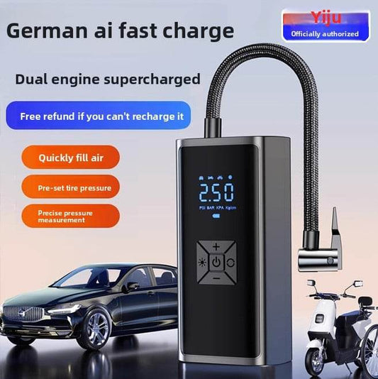 Portable electric air pump for vehicles - Price Value Store