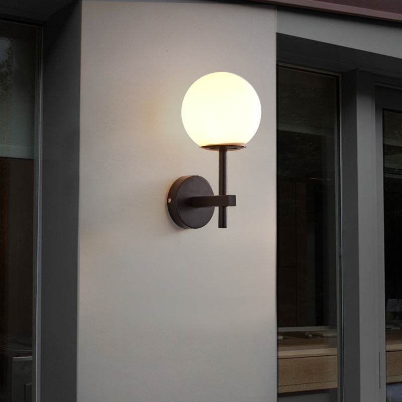 Light Luxury Living Room Electroplated Bedroom Bedside Wall Lamp Modern Creative Sofa Iron Decorative Pendant Background Wall Wall Lamp - Price Value Store