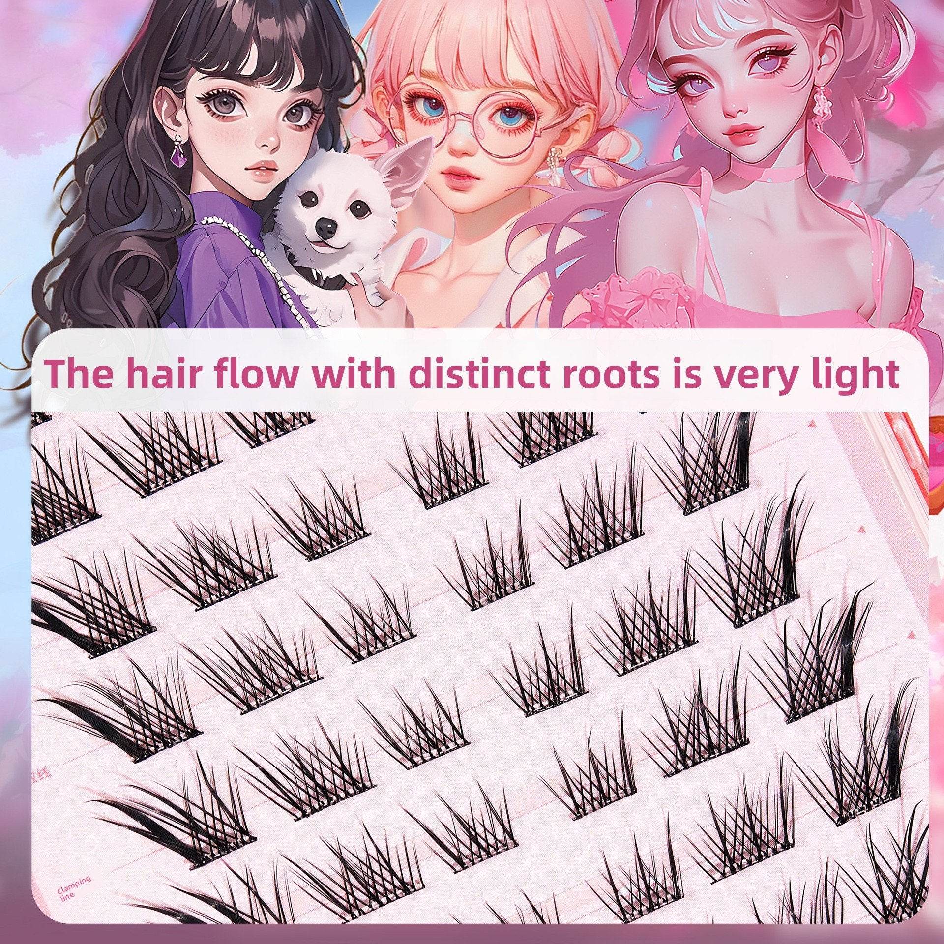 BQI Glue-free Natural False Eyelashes - Price Value Store