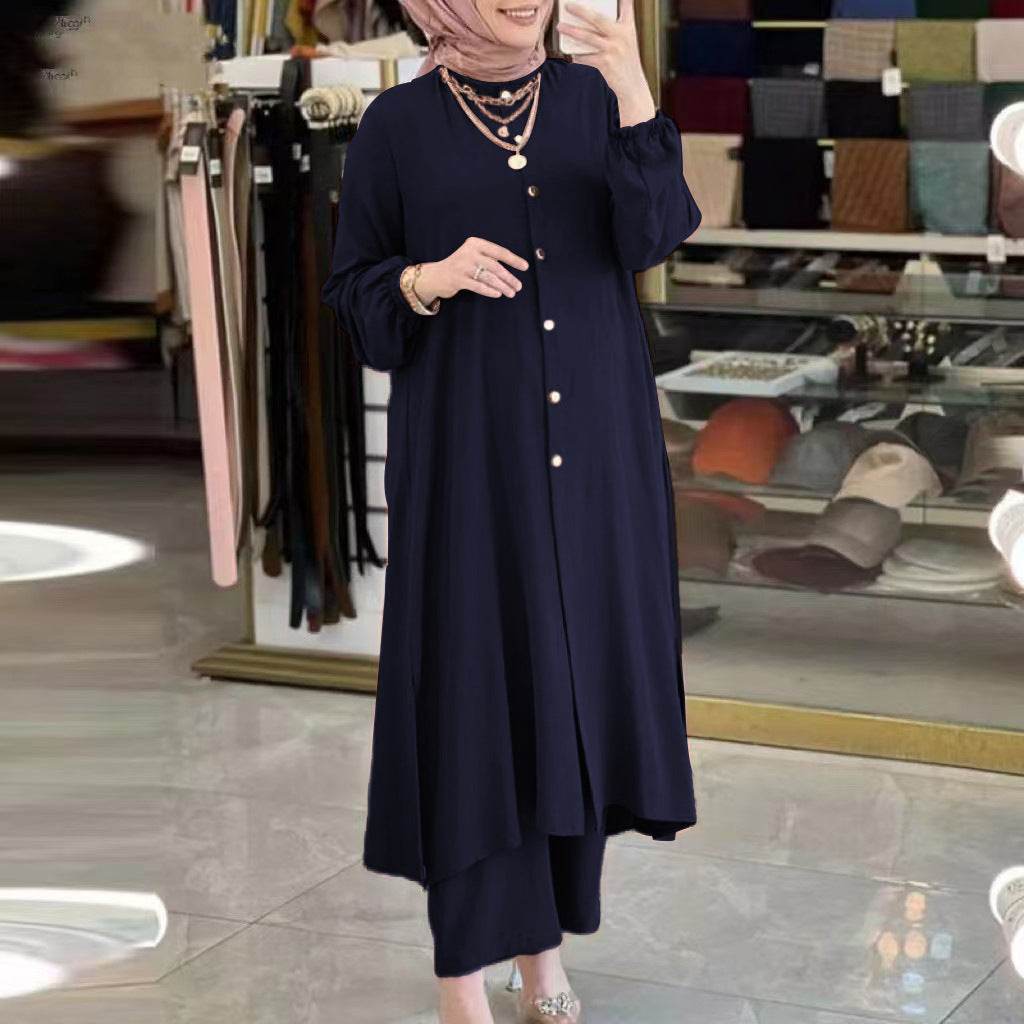 Silk shirt and pants set - Price Value Store