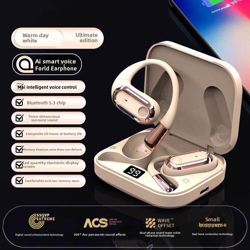 Ear-Hanging Air Bone Conduction Wireless Not Ear Sports - Price Value Store