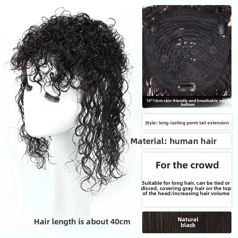 Thin and light hair curling iron