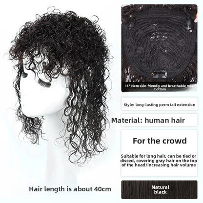 Thin and light hair curling iron