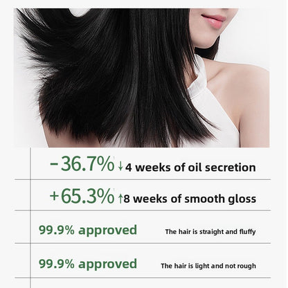 Plant-based oil-control and volumizing shampoo