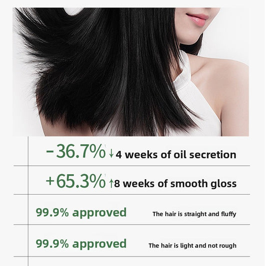 Plant-based oil-control and volumizing shampoo