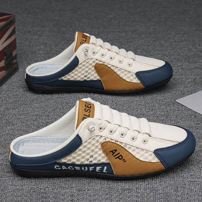 Men's oversized shoes with hollowed-out designs in summer - Price Value Store