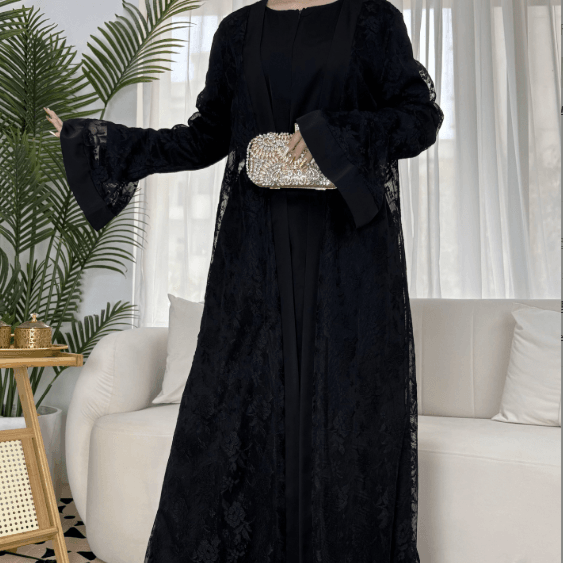 Lace two-piece dress - Price Value Store
